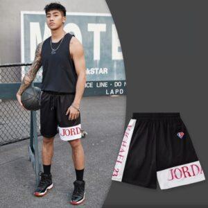 Sports shorts Ehot Jordan Stripe Black Shorts 488031