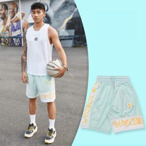 Ehot Jordan Stripe Mint Shorts Blue 489170