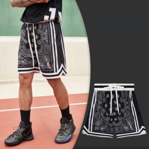 Sports shorts Ehot Paisley Cut Black Shorts 487874