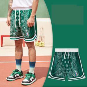 Sports shorts Ehot Paisley Cut Green Shorts 487865