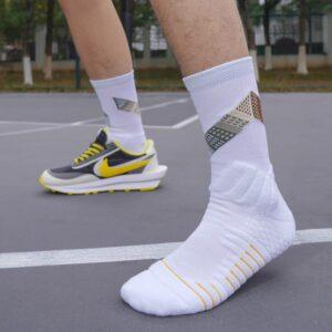 Sports socks Ehot Reverse White Autumn Crew Socks 483274