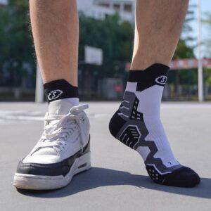 Sports socks Ehot Spalding Blocks Spurs Low Socks 484339