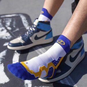 Ehot Spalding Blocks Warriors Low Socks 484345