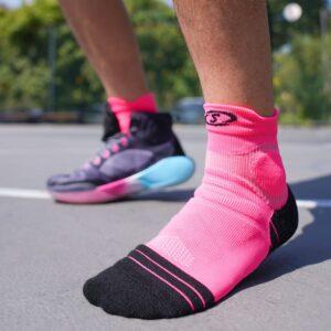 Sports socks Ehot Spalding Pink-Black Low Cut Socks Cream 480858