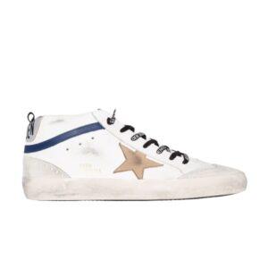 Sneakers Golden Goose Mid Star White Blue Incense G36MS634 Z6