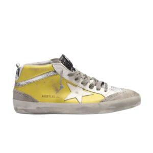 Sneakers Golden Goose Mid Star Yellow Gray F34MS634 Q1