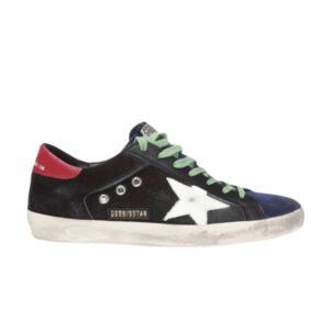 Golden Goose Superstar Asphalt Velvet Sneakers G35MS590 Q12