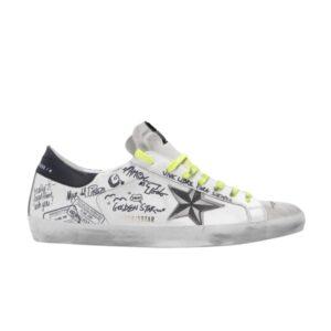 Golden Goose Superstar Graffiti Sneakers GMF00101 F000300 10220