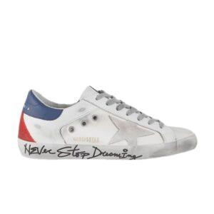 Golden Goose Superstar Never Stop Dreaming Blue Sneakers GMF00104 F000364 10287