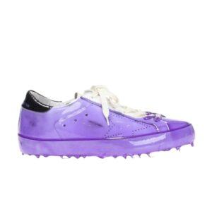 Golden Goose Superstar Purple Dip Sneakers G32MS590 F68