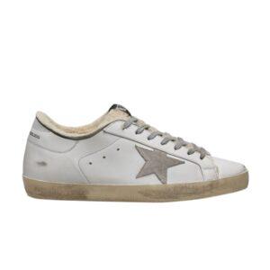 Golden Goose Superstar Shearling Sneaker White G35MS590 Q75