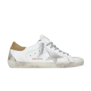 Golden Goose Superstar Snakeskin Sneakers – White Silver G36MS590 S78