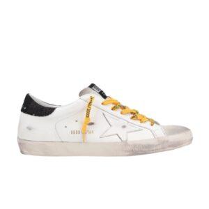 Sneakers Golden Goose Superstar White Black Yellow Turquoise GMF00101 F000615 10220