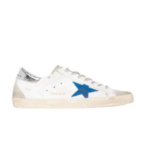 Sneakers Golden Goose Superstar White Electric Blue GMF00102 F002540 10901