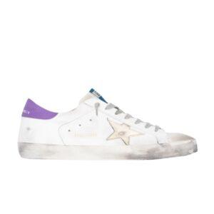 Sneakers Golden Goose Superstar White Purple GMF00101 F000371 8033