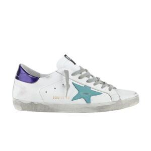 Sneakers Golden Goose Superstar White Sea Blue G36MS590 U72