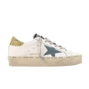 Sneakers Golden Goose Wmns Hi Star White Gold G36WS945 N2