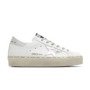 Sneakers Golden Goose Wmns Hi Star White Silver GWF00118 F000329 80185