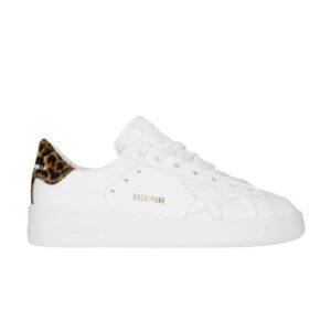 Sneakers Golden Goose Wmns Purestar White Brown Leopard GWF00124 F000310 10269