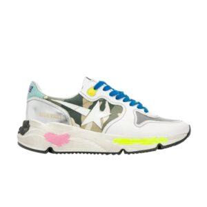 Golden Goose Wmns Running Sole Multi-Color Camo Sneakers G36WS963 N8