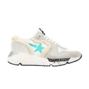 Sneakers Golden Goose Wmns Running Sole White Mint G35WS963 F2