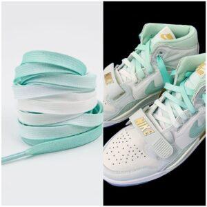 Gorilla Guard Air Jordan Mint Gradient Laces 472659