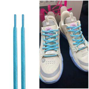 Gorilla Guard Neon Blue Round Laces Blue 471814