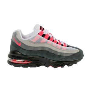 Nike Air Max 95 GS Solar Red Gray White 307565 160