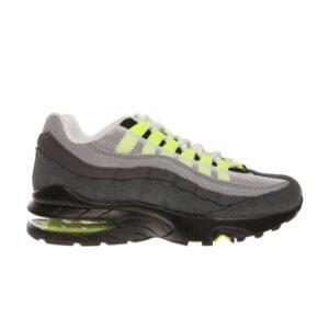 Nike Air Max 95 GS White Neon Yellow Blck Anthrct 307565 036