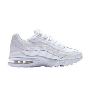 Nike Air Max 95 GS White Metallic Silver Grey 307565 102