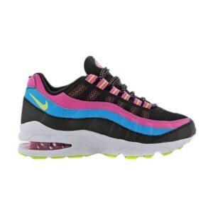 Nike Air Max 95 LE GS Black Volt Ice Red Violet White 310830 006