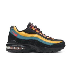 Nike Air Max 95 SE GS Black Bright Spruce Blue CU1095 001