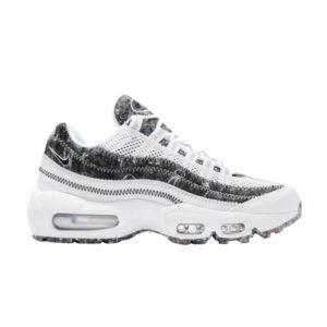 Sneakers Wmns Nike Air Max 95 Crater SE White Black CV8830 100