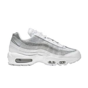 Sneakers Wmns Nike Air Max 95 White Metallic Silver White DH3857 100