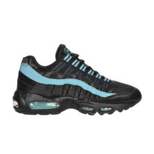 Sneakers Wmns Nike Air Max 95 Black Teal Silver Orange 336620 012