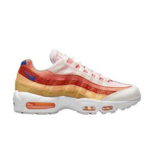 Wmns Nike Air Max 95 Snakeskin – Campfire Orange Cream DJ6906 800