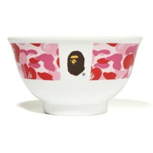 Rice Bowl BAPE ABC Camo Rice Bowl Pink Green 491460