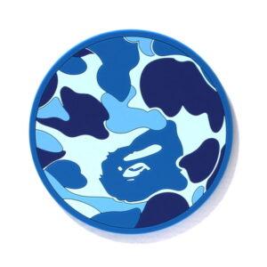 BAPE ABC Camo Rubber Coaster Blue Black 491474