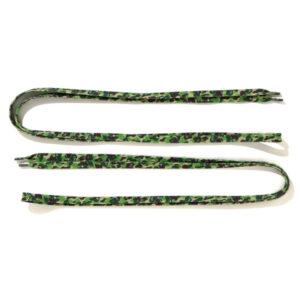 Laces BAPE ABC Camo Shoelaces Green Green 491701