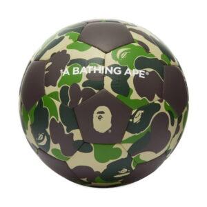 BAPE ABC Camo Soccer Ball Green Green 491731