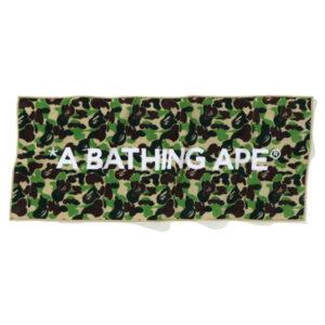 Towel BAPE ABC Camo Sports Towel Green Green 491747