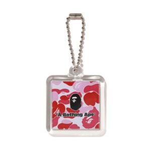 Keychain BAPE ABC Keychain Pink Pink 492578