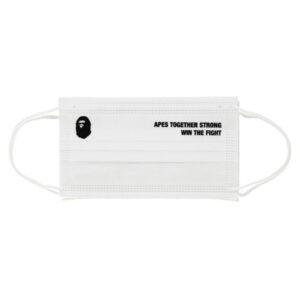 BAPE ABC Neon Camo Case & Mask White White 492591