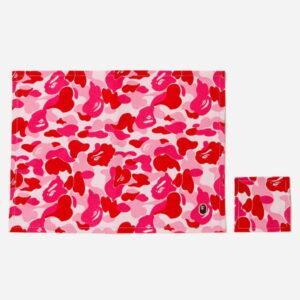 BAPE ABC Placemat and Coaster Pink Pink 492967