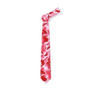 Tie BAPE ABC Tie Pink Pink 501447