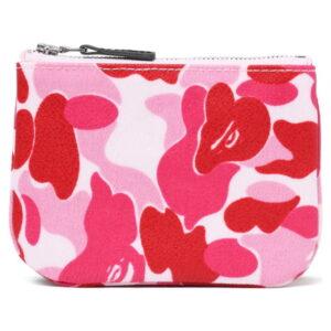 Wallet BAPE Abc Canvas Wallet (S) Pink Pink 491864