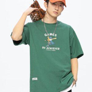 Ehot Baseball Achiever Green T-Shirt Black 492196