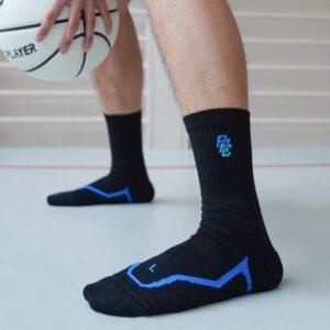 Sports socks Ehot Breakice Black Crew Socks White 501788