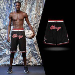 Ehot Chicago Bulls Black Shorts 491923