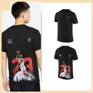 Ehot Jordan 23 Black T-Shirt Black 492721